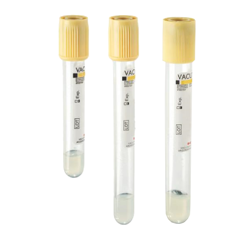 Пробірка Вакуумна з активатором згортання та гелем, Vacutest Kima, 5 мл